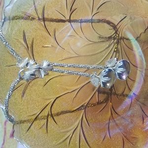 Vintage Dangling Gem Fruit Necklace